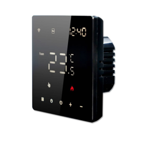 Программируемый терморегулятор IN-THERM PWT-081 Wi-Fi / Черный / скругленные углы