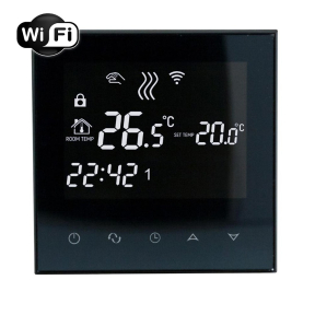 Терморегулятор EcoTerm SN Wi-Fi Black