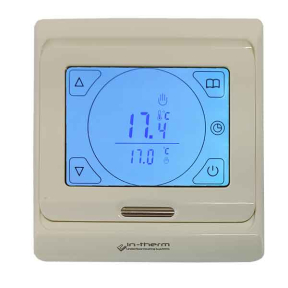 Сенсорный программированный терморегулятор IN-THERM E91.716 IVORY / Бежевый