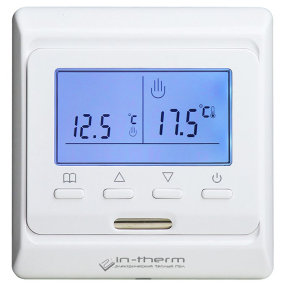 Программированный терморегулятор IN-THERM E51.716 Белый