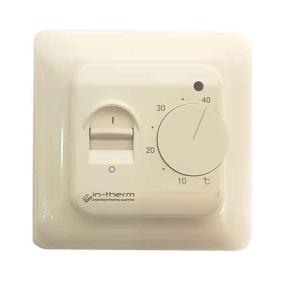 Терморегулятор механический IN-THERM RTC70.26 / Бежевый (Ivory)