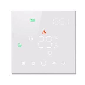 Программируемый терморегулятор EcoTerm Smart  с Wi-Fi белый