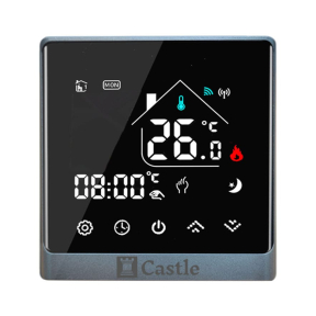 Программируемый терморегулятор Castle AC8400H Серый