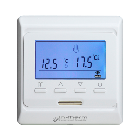 Программируемый терморегулятор In-Therm E51.716 Wi-Fi / Белый