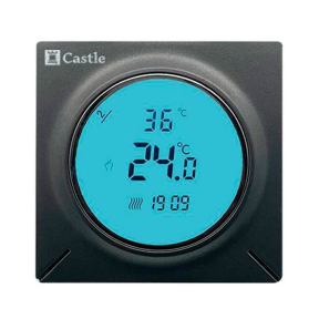 Программируемый терморегулятор Castle AC829H, Серый графит