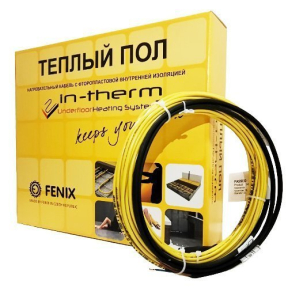 Кабель теплый пол IN-TERM ADSV 20 / 14 м / 270 Вт / тонкий кабель под плитку
