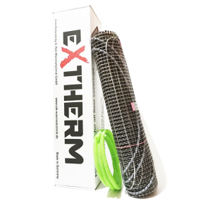 Нагревательный мат EXTHERM ЕТ ECO 180 / 15 м2 / 2700 Вт / теплый пол под кафель и плитку