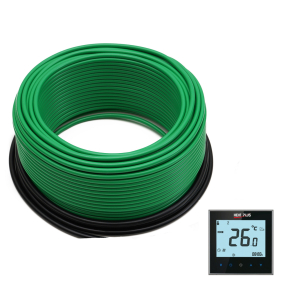 Комплект Нагрівальний кабель ThermoGreen CT20-1000W 50м + Терморегулятор ITEO 4