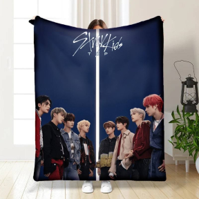 Плед 3D Stray Kids №2 3373_B 15786 135х160 см