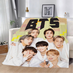 Плед 3D BTS №4 2913_B 13296 135х160 см Плед 3D BTS №4 2913_B 13296 135х160 см