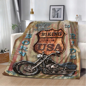 Плед 3D BORN to RIDE 20222330_B 10607 135х160 см Плед 3D BORN to RIDE 20222330_B 10607 135х160 см