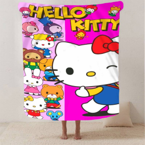 Плед 3D Hello Kitty 2813_B 13035 135х160 см