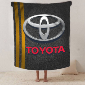 Плед 3D TOYOTA 2667_B 12611 135х160 см