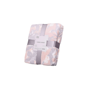 Плед Ardesto Flannel Флора ART-0106-PB 160х200 см фиолетовый