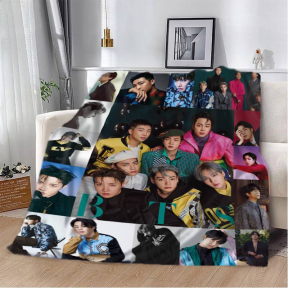 Плед 3D BTS №2 20222404_B 11613 135х160 см Плед 3D BTS №2 20222404_B 11613 135х160 см
