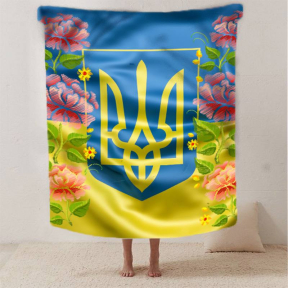 Плед 3D патріотичний Національна гордість №2 2659_A 12592 160х200 см