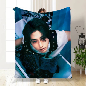 Плед 3D Stray Kids Han 3371_B 15782 135х160 см